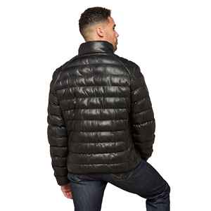 Chaqueta de Piel de Oveja para Hombre, Popular, Personalizada, de Color Sólido, para Exteriores, con Capucha, Transpirable, Impermeable y Resistente al Viento, para Invierno - Product Image 2