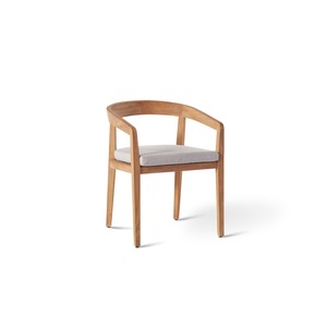 Sillón de Madera Maciza de Primera Calidad con Diseño Escultural Minimalista, Asiento Contemporáneo para Restaurante, Hotel y Residencial - Product Image 1