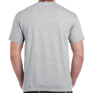 Camiseta de Algodón de Manga Corta con Cuello Redondo para Hombre, Color Verde Oscuro Sólido, Corte Regular, Estilo Casual, Tejido de Punto Liso, Diseño Sencillo - Product Image 5