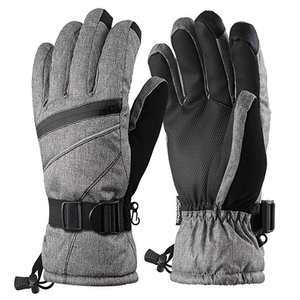Gants de ski personnalisables vierges, prêts pour l'expédition FBA, gants de sport d'hiver, vente en gros, prêts à être expédiés, gants de ski imperméables - Product Image 2