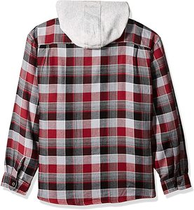 Camisas de Franela con Capucha para Hombre, Alta Calidad, 250gsm, Algodón Transpirable, Hombros Caídos, Totalmente Personalizables, Bolsillos con Forro de Malla - Product Image 3