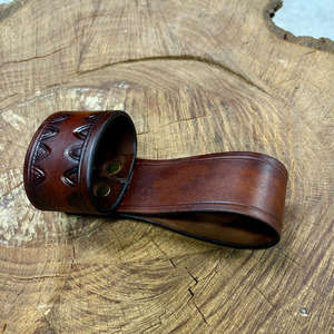 Soporte de cuero al por mayor para martillo, presilla resistente para cinturón de herramientas, para carpintero, construcción, ropa de trabajo premium duradera hecha a mano, en venta. - Product Image 5