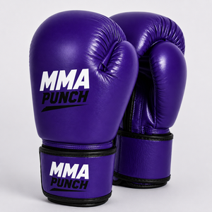 Gants de boxe Muay Thai en cuir personnalisés pour l'entraînement et le combat, avec fermeture auto-agrippante, pour hommes et femmes - Product Image 3
