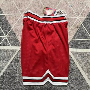 กางเกงบาสเก็ตบอลชาย ผ้าตาข่าย พิมพ์ลาย มีกระเป๋า สไตล์ฮิปฮอป ไซส์ใหญ่ แห้งเร็ว ระบายอากาศได้ดี ทรงหลวม - Product Image 2