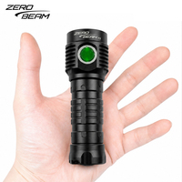 Lampe torche LED rechargeable USB-C ZEROBEAM F5 4150 lumens, mode turbo, faisceau de 350 m, étanche IPX8, résistante aux chutes IK10, camping