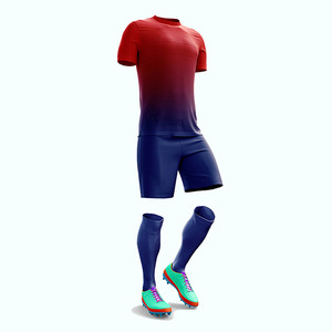 Ensemble de maillot et short de football personnalisé pour jeunes, tenue d'entraînement confortable, vente en gros, fabricant de vêtements de sport 100% - Product Image 1