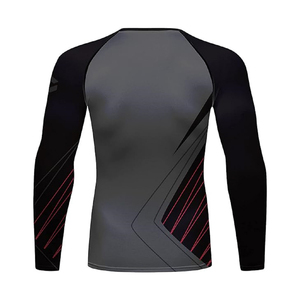 Custom Sailing Training Nylon Jersey Rash Guard With Lightweight Raglan Sleeves And Custom Pattern Long Sleeve <b>Compression</b> <b>Shirt</b> - Product Image 1