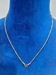 Cadena Batani de Oro de 22K, Joyería de Oro Amarillo con Sello 916 para Uso Diario de Hombres y Mujeres - Product Image 3