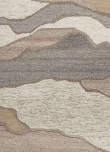 Tapis moderne en laine touffue réversible rouge uni à poils moyens pour chambre, salon et bureau - Product Image 4