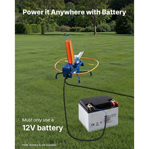 Lanceur automatique de cibles de tir à l'arc, angle réglable, pédale, accessoire pour le tir sportif, max 50 cibles, lanceur de pigeons - Product Image 6