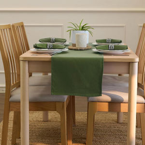 High Quality Solid Color 100% Cotton Modern Style Customized Print Table Runner Indian Exporter - Product Image 2