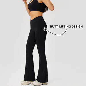 Ropa Deportiva de Yoga, Sujetador Deportivo, Leggings de Cintura Alta para Mujer, Logotipo Personalizado, Secado Rápido, Gimnasio, Entrenamiento, Spandex, Poliéster - Product Image 2