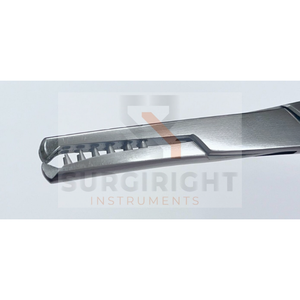 Best Quality Steel Meniscus Clamp Angled 1 2 Teeth Shanks CE ISO Approved Orthopedic Surgical Instruments By <b>Blush</b> Surgical - Product Image 6