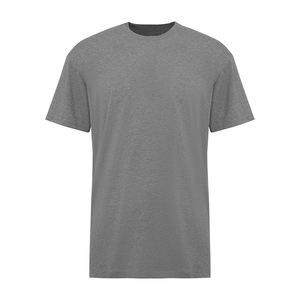 Camisetas Clásicas de Manga Corta, Color Sólido Básico, Mezcla de Algodón Premium de 200g, Secado Rápido, Transpirables, para Uso Diario, Unisex, Tallas Grandes - Product Image 5