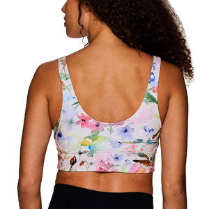 Soutien-gorge de sport respirant à design personnalisé, dernière mode, pour femmes, fitness, OEM, séchage rapide, haute qualité, sans couture, vente en gros, vêtements de sport - Product Image 3