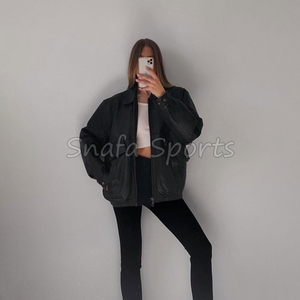 Women Oversized Leather <b>Jacket</b> 2026 Trendy <b>Sheepskin</b> <b>Jacket</b> with Custom Logo Women Leather <b>Jackets</b> For Sale - Product Image 4