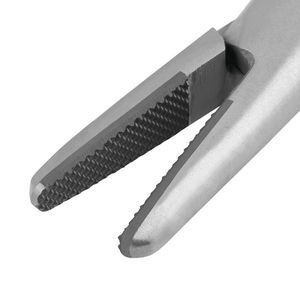 Pinzas de sujeción Boynton de 18 cm con inserto de carburo de tungsteno dorado, de acero inoxidable, para instrumentos oculares manuales, con certificación CE, para cirugía. - Product Image 6