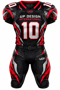 Custom American Football Uniform Set Custom Team Jersey <b>Pants</b> Sublimation Sportswear Men's Professional <b>Padded</b> Football Uniforms - Product Image 3