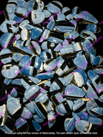 Opale bleue naturelle Owhyee de haute qualité, cabochon pour la fabrication de bijoux, pierres précieuses en vrac de toutes formes, vente FAIJAN GEMS, tiers