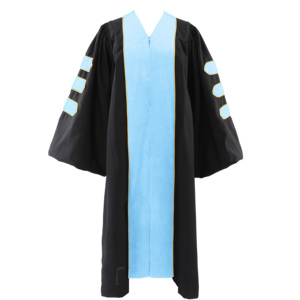 Túnica de Graduación Nueva 2026 para Licenciatura, Maestría y Doctorado, Estilo Universitario, Poliéster, Logotipo y Color Personalizables - Product Image 1