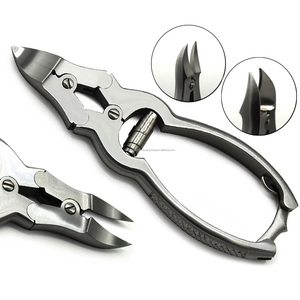 Professional Stainless Steel Nail Clippers Set 12.5mm Bevel Jaw Wide Opening Sharp Blade Toenail Portable for Thick Nails Adult - Product Image 5