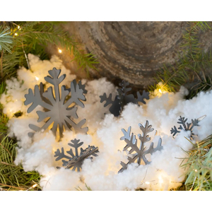 Hot Selling High Quality Personalized Snowflake Christmas <b>Stocking</b> <b>Holder</b> Festive Metal Gifts Customized Size Shape And Color - Product Image 4