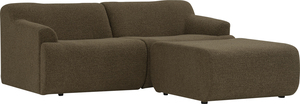 Modern Fabric Ottoman Sofa Upholstered Lounge Seat <b>Cushion</b> <b>Bench</b> for Living Room Bedroom Hotel - Product Image 3