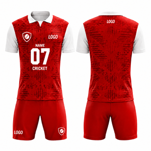 Nueva Llegada 2026: Conjunto de Camiseta y Pantalones Cortos de Fútbol Personalizables por Sublimación, Unisex, Resistentes al Viento, Antibacterianos, de Secado Rápido y Transpirables, 100% - Product Image 4