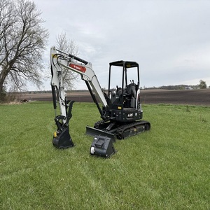 รถขุดขนาดเล็ก Bobcatts E35 พร้อมเกียร์ PLC ปั๊มไฮดรอลิก และเครื่องยนต์/มอเตอร์ สำหรับงานจัดสวนและก่อสร้าง รับประกัน 1 ปี - Product Image 4