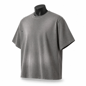 Camiseta Extra Grande con Logotipo Personalizado, OEM, ODM, Alta Calidad, Precio de Fábrica, Transpirable, Ligera, Cómoda, Proveedor de Ropa Casual - Product Image 3