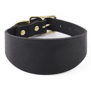 Nuevo Conjunto de Correa y Collar para Perro Greyhound de Cuero Genuino, Moderno, Suave y Cómodo, con Hebilla y Logotipo Personalizado en Relieve, 2026 - Product Image 1