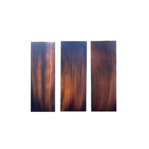 Plaques en corne de buffle au meilleur prix, vente directe fabricant sur mesure, pour lunettes optiques, artisanat naturel noir - Product Image 2