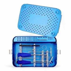 Kit chirurgical complet de vis canulées orthopédiques réutilisables de 40 mm pour la fixation osseuse des traumatismes et des fractures chez les chiens - Product Image 1