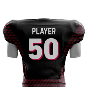 Uniforme de football américain personnalisable, style unique pour les équipes, manches courtes, respirant, taille plus, uniformes de football américain - Product Image 5