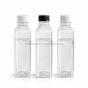Premium Quality 320ml Reusable PET Milk Tea Bottle Durable Leak-Proof <b>Plastic</b> CV320-19 - Product Image 2