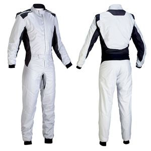 Adult's Breathable Windproof Unisex Kart Racing Suits One Piece Custom Colors 4 Seasons Custom Logo Kart <b>Driving</b> Sets - Product Image 5