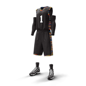 Uniforme de basket-ball pour jeunes et adultes avec logo personnalisé Uniforme de basket-ball haute performance pour les équipes - Product Image 5