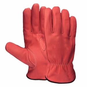 Premium Heavy-Duty Reflective Safety <b>Gloves</b> Soft Comfortable Goat Grain Leather Driving <b>Gloves</b> High Quality Fire Proof for - Product Image 2