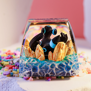 Teclas Artesanales Bosque Místico, Teclas Artesanales Personalizadas, Teclas Anime Lindas, Teclas Verdes, Juego de Teclas, Teclas de Madera - Product Image 5