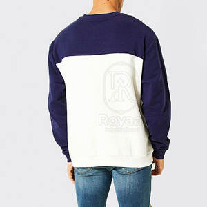 Sweat-shirt pour homme en coton 100% de haute qualité, prix bas, vente chaude, dernier design, sweat-shirt basique pour homme, taille oversize - Product Image 4