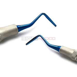 Titanium Coated Tips Sinus Lift PT1 PT2 Manual Dental Implant Periotome Set 2 Tooth Extraction Periodontal Instruments CE SIGAL - Product Image 3