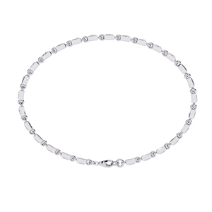 Diamond Tennis Bracelet Brilliant Cut Claw Setting 10K/18K Gold Plated IGI Certified Hip Hop Flower Design Unisex Wedding <b>Gift</b> - Product Image 2
