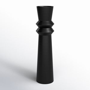 Luxury Black&Gold Handmade Aluminum floor vase Contemporary Decorative for Home villa - Product Image 2