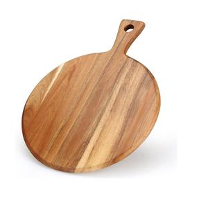 Nouvelle arrivée : Planche à découper élégante et durable en bois d'acacia pour fruits, légumes et aliments, taille, forme et couleur personnalisables - Product Image 5