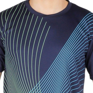 เสื้อยืดคอกลมดรายฟิตพิมพ์ลายสีสันสดใสแบบซับลิเมชั่นเต็มตัว สำหรับสินค้าเทรนด์ใหม่ โปรโมชั่นพิเศษ ขายส่ง - Product Image 2