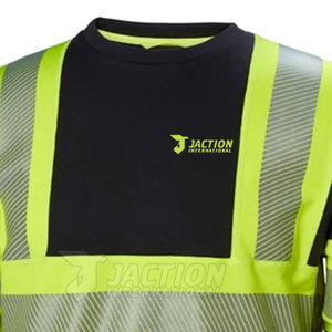 Camiseta de Seguridad de Alta Visibilidad con Diseño Nuevo y Personalizado, Ropa de Trabajo Reflectante, Camiseta de Seguridad con Talla Personalizada - Product Image 2