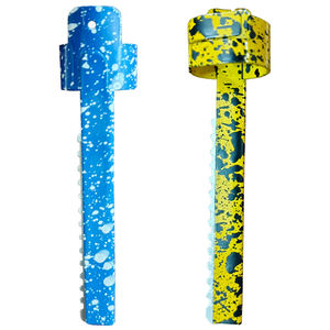 Rasoir à lame unique en acier inoxydable jaune IKZARSA IKR-179 avec manche en acier pour la coupe de cheveux, pour barbiers, salons, hommes et femmes - Product Image 5