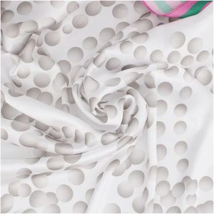 White Pink Green Pearl Print Square <b>Scarf</b> Women Fashion Satin <b>Neck</b> <b>Scarf</b> Elegant Head Wrap Accessory Gift Casual Wear for Ladies - Product Image 5