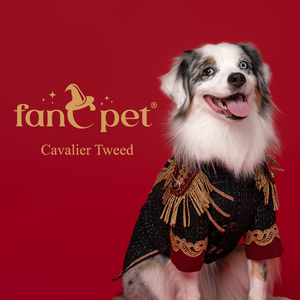 [Lydia.st] fanCpet Luxury Tweed Pet <b>Clothes</b> and Elegant <b>Dog</b> Jacket Dress <b>for</b> Small Medium <b>Dogs</b> - Product Image 1