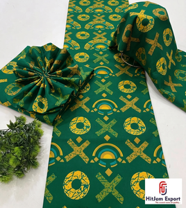 Custom Tanzania African Wax Print Twill 100 Cotton Lightweight <b>Fabric</b> Shirts Outdoor Dresses OEM ODM <b>Fabric</b> Manufacturer - Product Image 4
